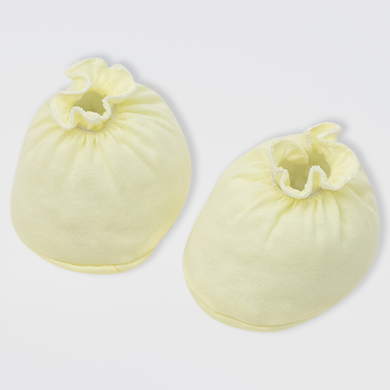 Set 2 đôi bao chân thun bé gái IQ Baby cotton - Giao màu ngẫu nhiên 13