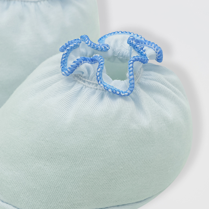 Set 2 đôi bao chân thun bé trai IQ Baby cotton - Giao màu ngẫu nhiên 15