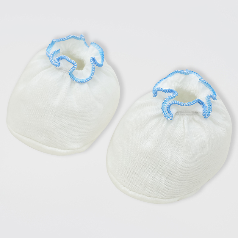 Set 2 đôi bao chân thun bé trai IQ Baby cotton - Giao màu ngẫu nhiên 4