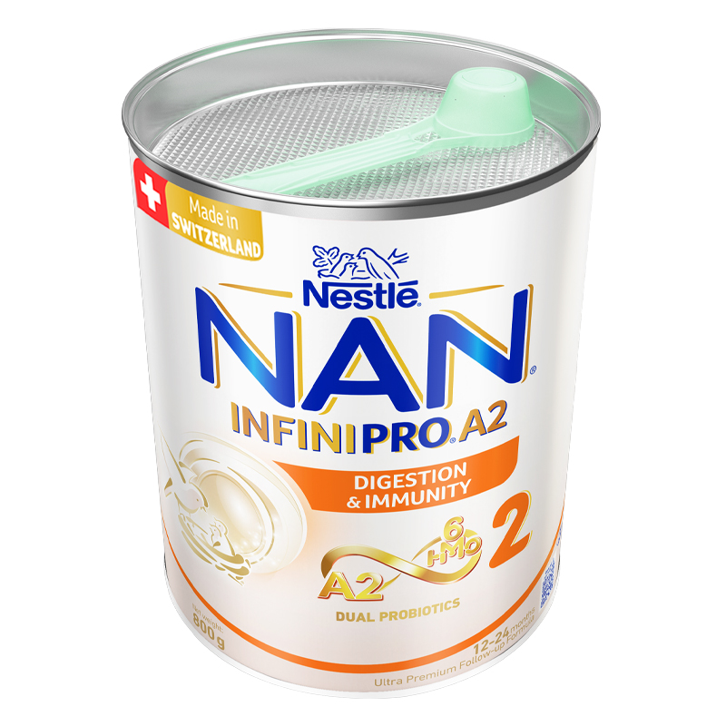 Sữa bột NAN InfiniPro A2 6HMO số 2 (đạm quý A2) 400g (1 - 2 tuổi) - Giao bao bì ngẫu nhiên 16