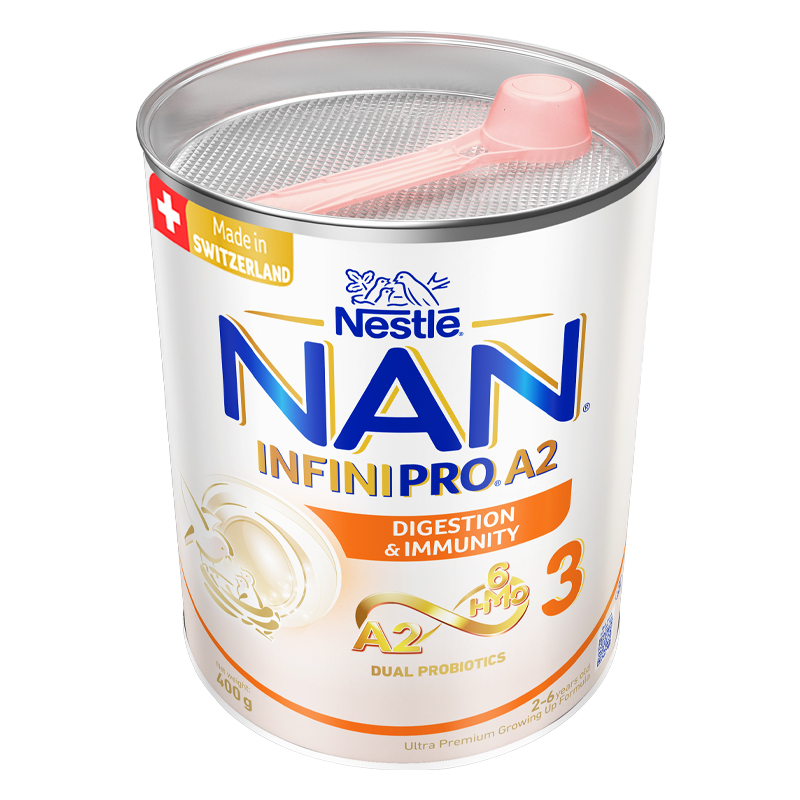 Combo 2 sữa bột NAN InfiniPro A2 6HMO số 3 (đạm quý A2) 800g (2 - 6 tuổi) 14