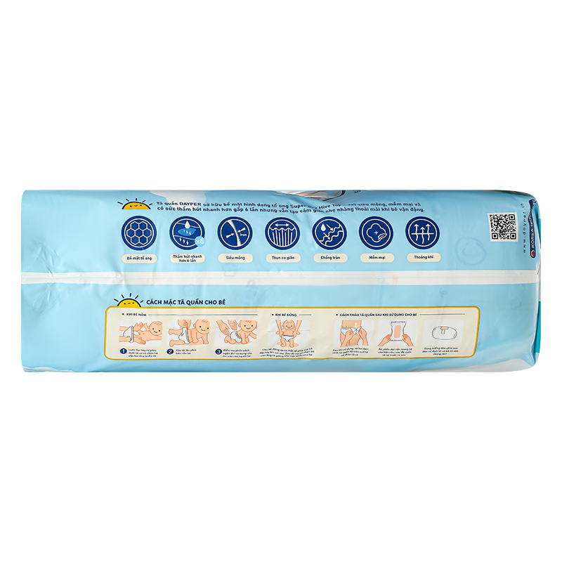 Combo 2 tã quần Dayper size L 52 miếng (9 - 14 kg) 4