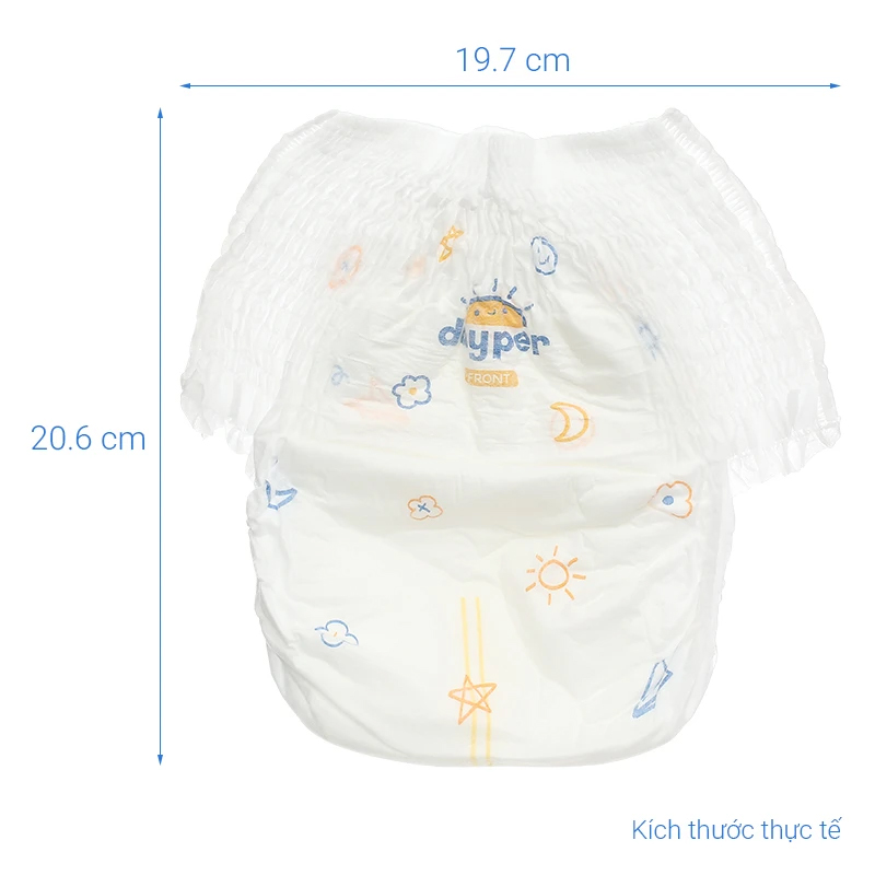 Combo 2 tã quần Dayper size L 52 miếng (9 - 14 kg) 7