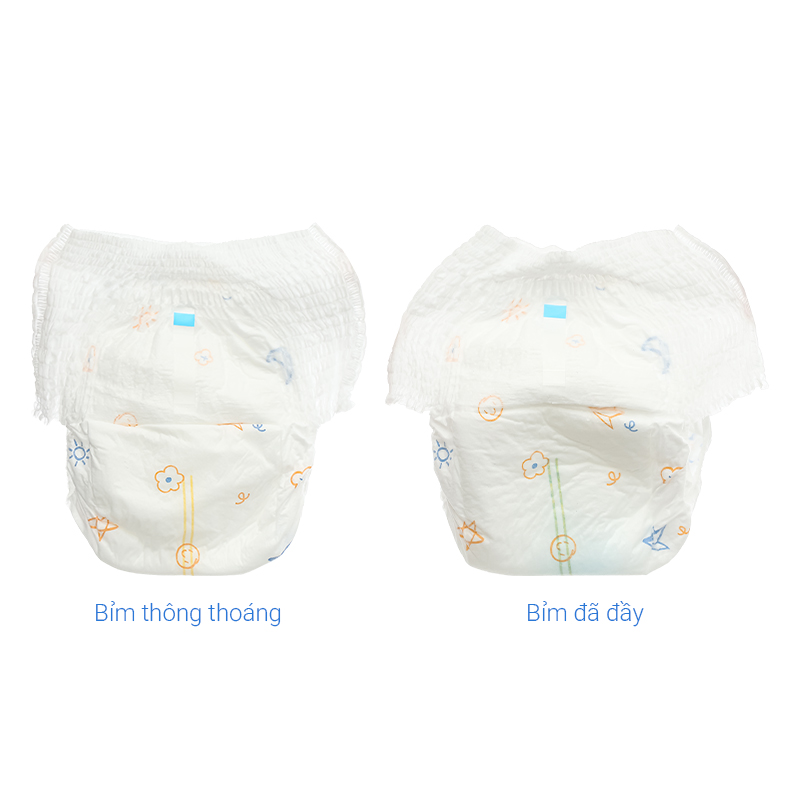 Combo 2 tã quần Dayper size M 58 miếng (6 - 11 kg) 12