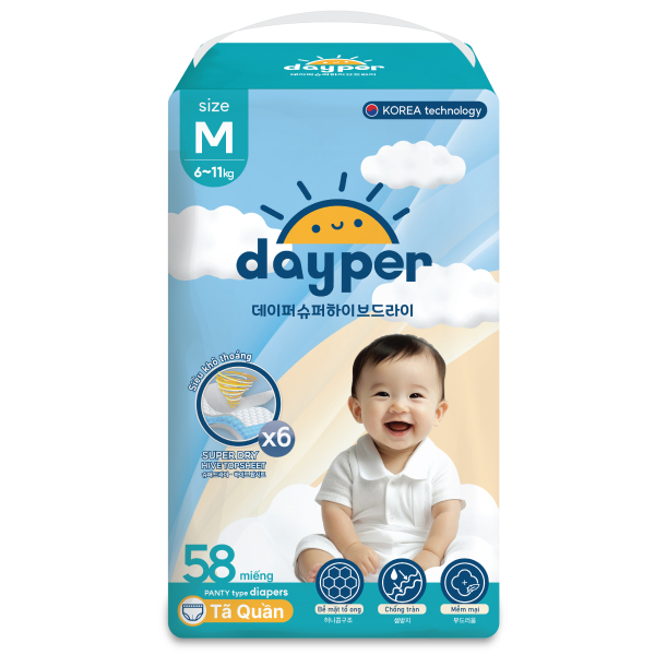 Tã quần Dayper size M