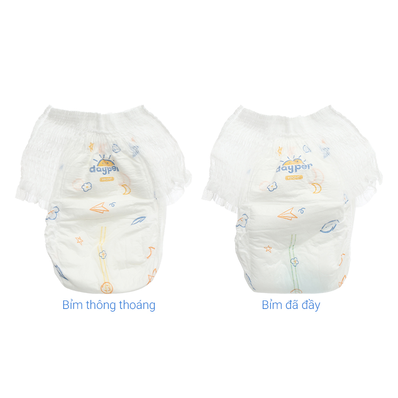 Tã quần Dayper size XL 50 miếng (12 - 17 kg) 12