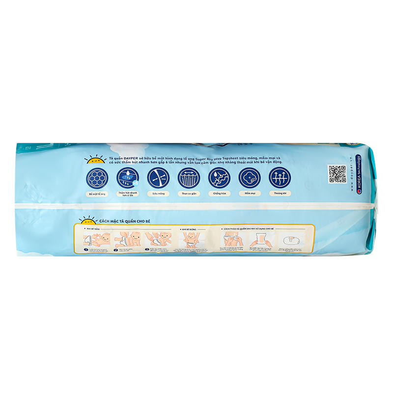 Tã quần Dayper size XL 50 miếng (12 - 17 kg) 4
