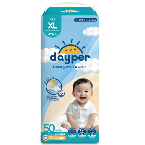 Tã quần Dayper size XL