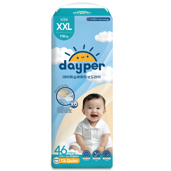 Tã quần Dayper size XXL