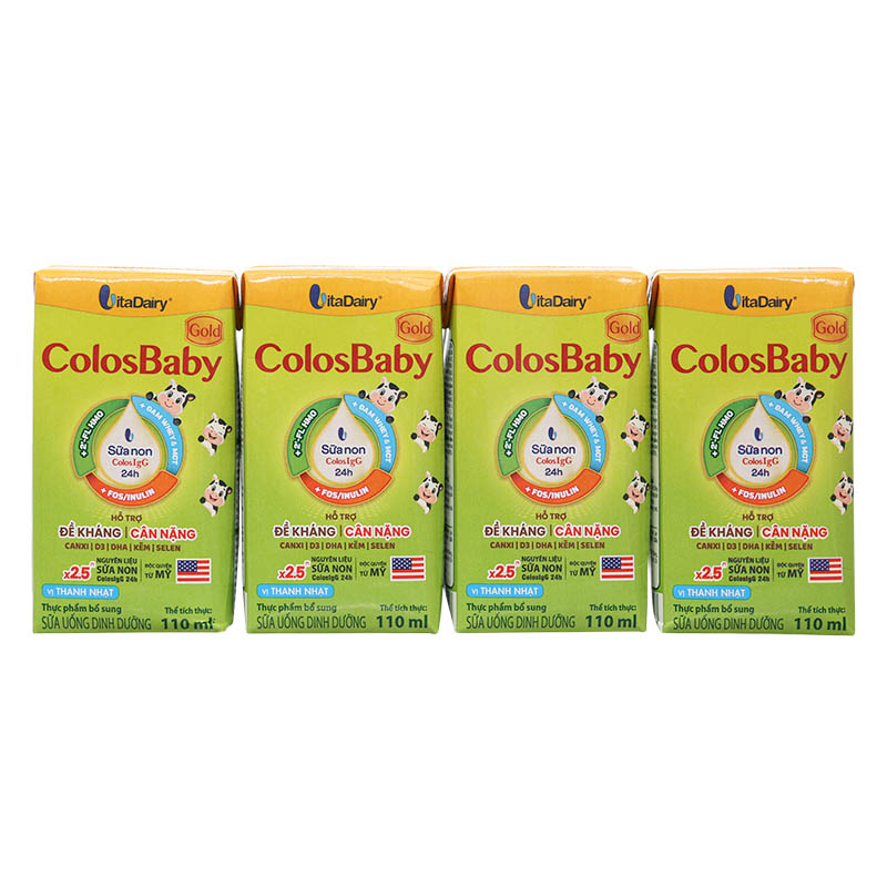 Thùng 48 hộp sữa non pha sẵn ColosBaby Gold 110 ml (từ 1 tuổi) - Giao bao bì ngẫu nhiên 7