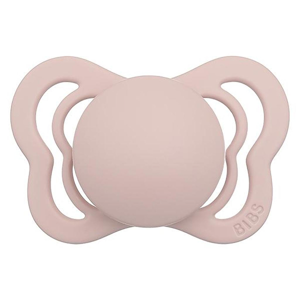 Ti ngậm BIBS Pacifier Couture (0 - 6 tháng) - Màu hồng