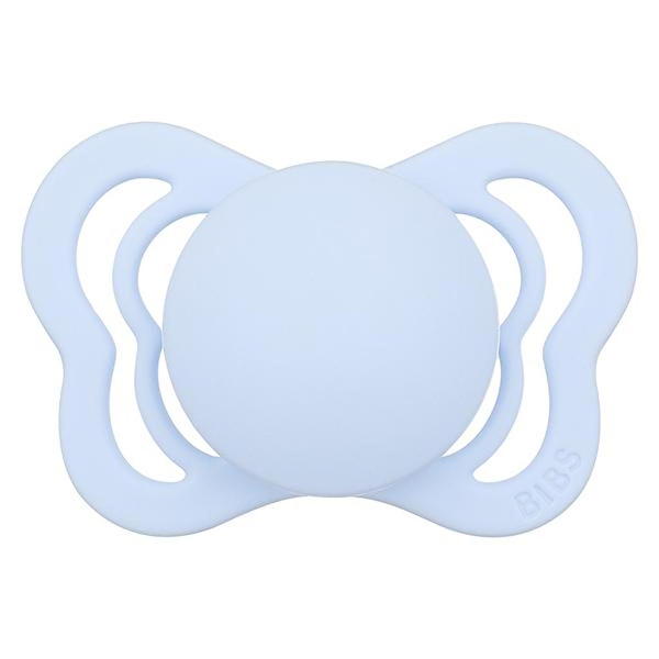 Ti ngậm BIBS Pacifier Couture (0 - 6 tháng) - Màu xanh dương
