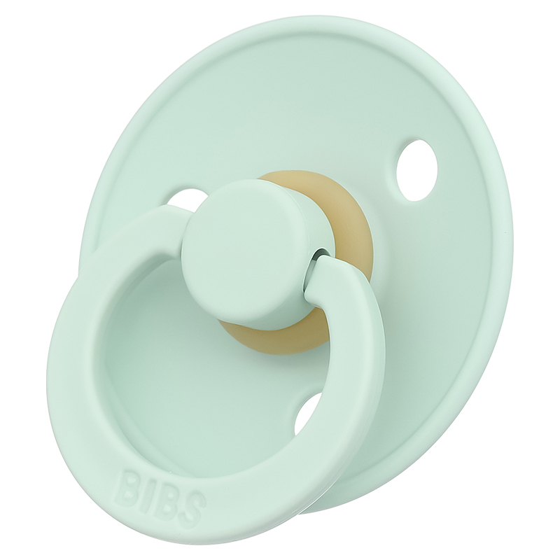 Ti ngậm BIBS Pacifier Colour Latex (từ 6 tháng) - Màu xám 12