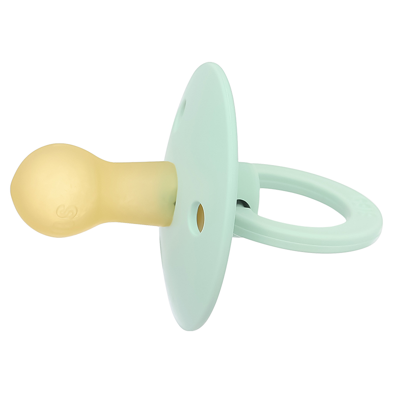 Ti ngậm BIBS Pacifier Colour Latex (từ 6 tháng) - Màu xám 13