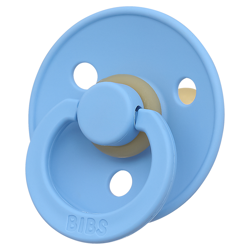 Ti ngậm BIBS Pacifier Colour Latex (từ 6 tháng) - Màu xám 28