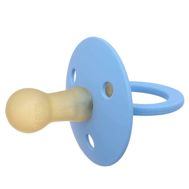 Ti ngậm BIBS Pacifier Colour Latex (từ 6 tháng) - Màu xám 29