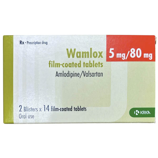 Wamlox 5mg/80mg trị tăng huyết áp vô căn