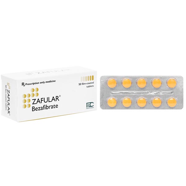 Zafular 200mg trị rối loạn mỡ máu
