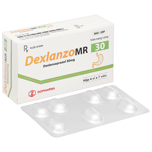 DexlanzoMR 30 điều trị viêm thực quản, trào ngược