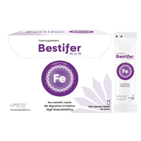 Bestifer MOM bổ sung sắt, hỗ trợ tạo hồng cầu