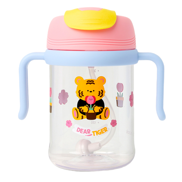 Bình tập uống Lock&Lock ABF852PIK 420ml - Màu hồng