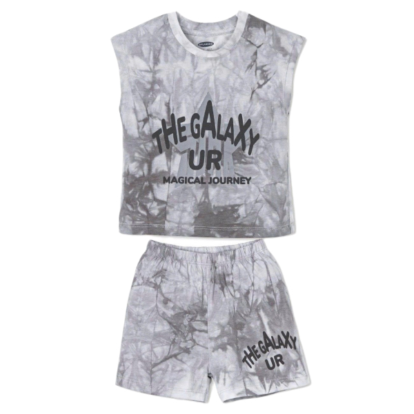 Bộ sát nách bé trai Ualarogo UR3872 màu xám