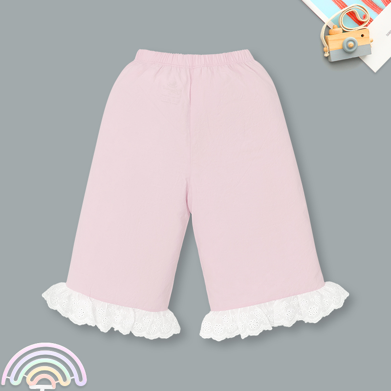 Bộ tay ngắn bé gái Pony Kids quần lỡ túi tim màu vàng 23
