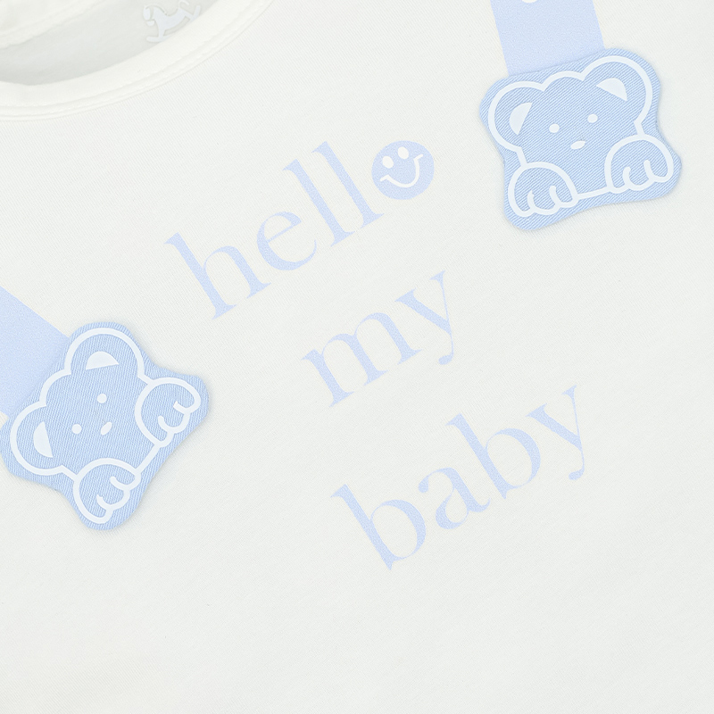 Bộ tay ngắn bé trai Pony Kids in My Baby màu nâu 21