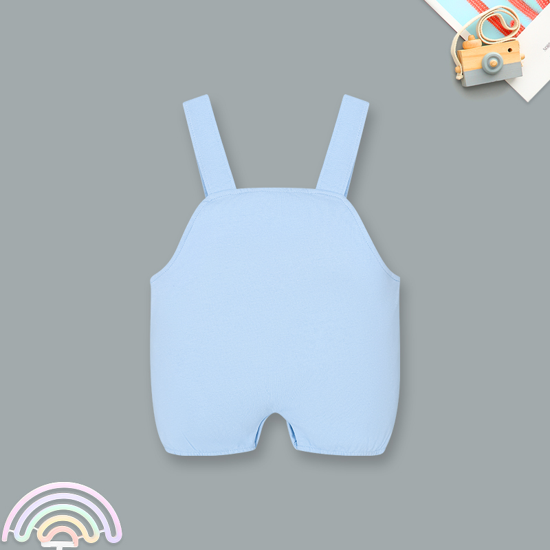 Bodysuit bé trai Pony Kids kèm áo in Fish màu xanh 3