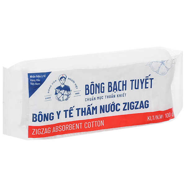 Bông gòn ZigZag Bạch Tuyết