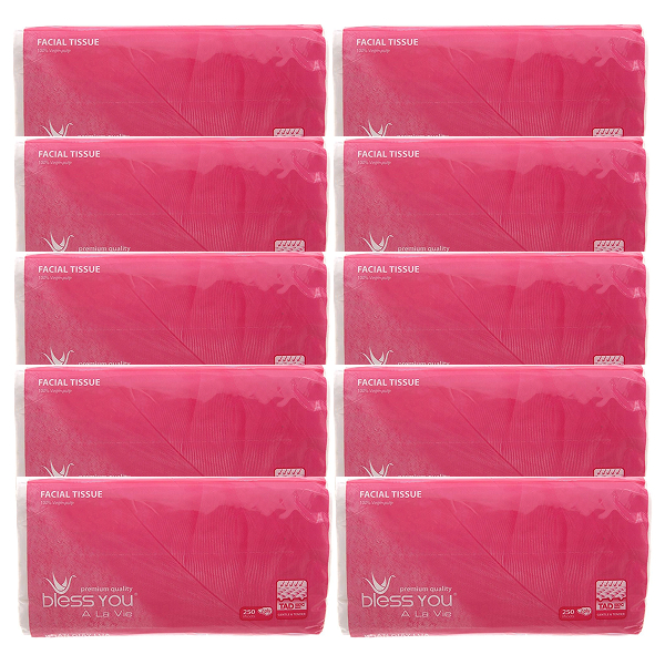 Combo 10 khăn giấy lụa Bless You À La Vie không mùi