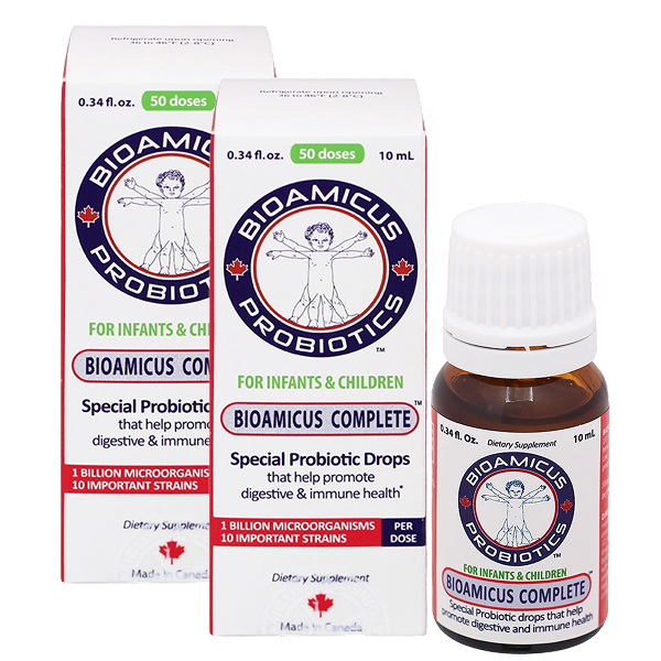 Combo 2 men vi sinh BioAmicus Complete hỗ trợ cải thiện hệ vi sinh đường ruột