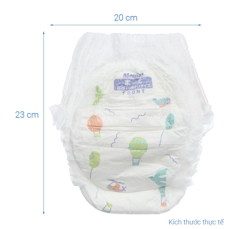 Tã quần Merries size XXL 24 miếng (15 - 28 kg) 12