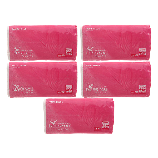 Combo 5 khăn giấy lụa Bless You À La Vie không mùi