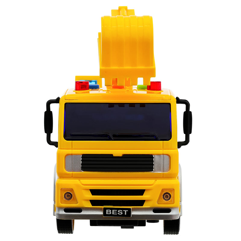 Đồ chơi mô hình xe xúc công trình chạy trớn có đèn và âm thanh Vecto VT511C 7