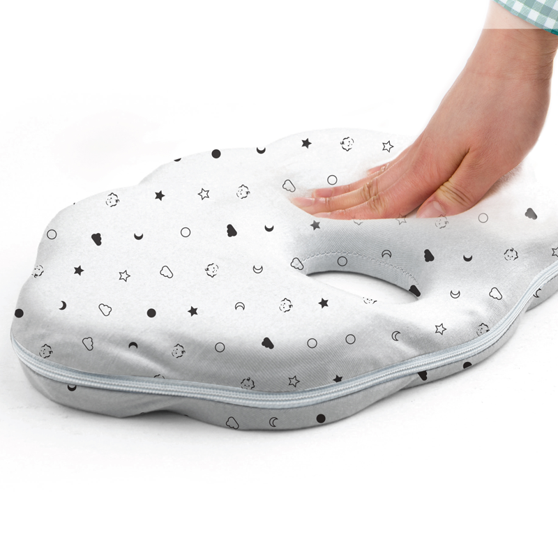 Gối chống méo đầu BABYWORKS 29.5x20.5x3.5 cm - Hình ngôi sao (từ 0 tháng) 3