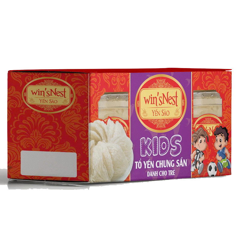Combo 2 hũ nước yến sào Win'sNest Kids 70 ml (từ 1 tuổi) 25