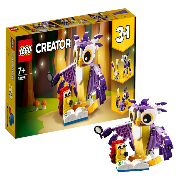 Đồ chơi lắp ráp sinh vật rừng xanh Lego Creator 31125 (175 chi tiết)
