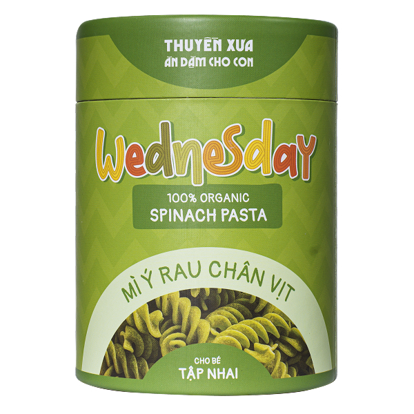 Mì Ý ăn dặm rau chân vịt Thuyền Xưa 180g (từ 1 tuổi)