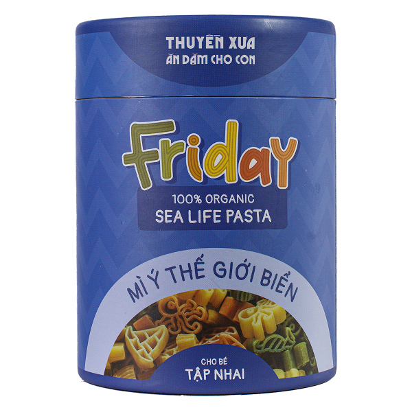 Mì Ý ăn dặm thế giới biển Thuyền Xưa 180g (từ 1 tuổi)