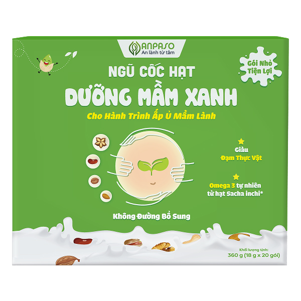 Ngũ cốc hạt Anpaso bổ sung dưỡng chất cho mẹ bầu