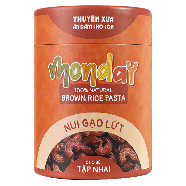 Nui ăn dặm gạo lứt Thuyền Xưa 180g (từ 1 tuổi)