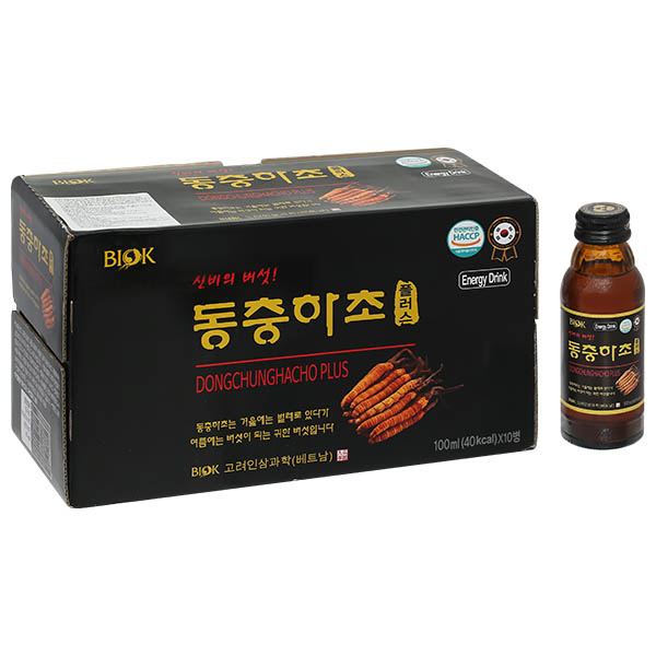 Nước đông trùng hạ thảo BIOK Dongchunghacho Plus