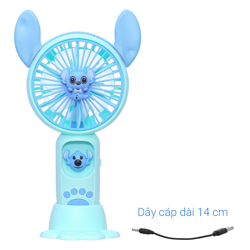 Quạt cầm tay và để bàn có đèn 3L 3LS098-X 9