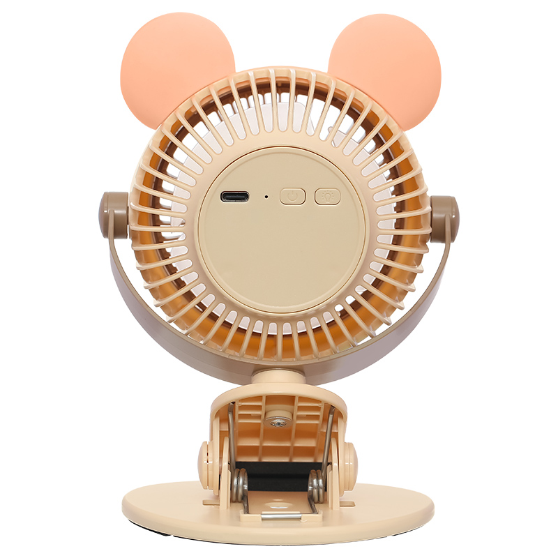 Quạt kẹp và để bàn mini xoay 720 độ 3L 3L562K-K 2