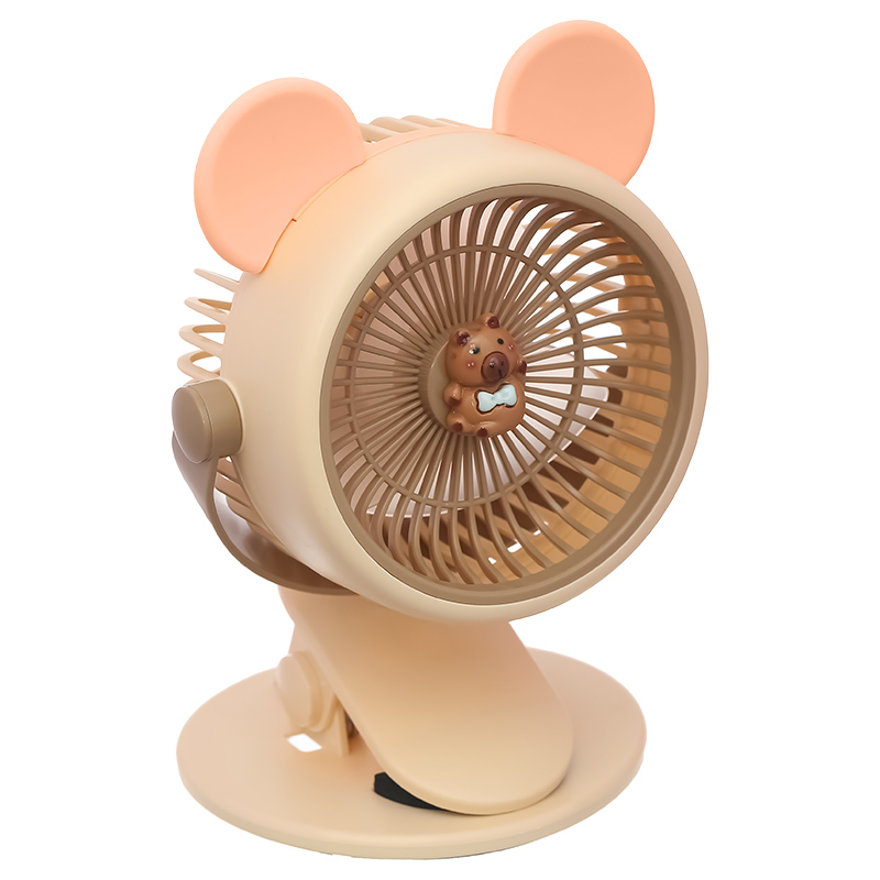 Quạt kẹp và để bàn mini xoay 720 độ 3L 3L562K-K 3