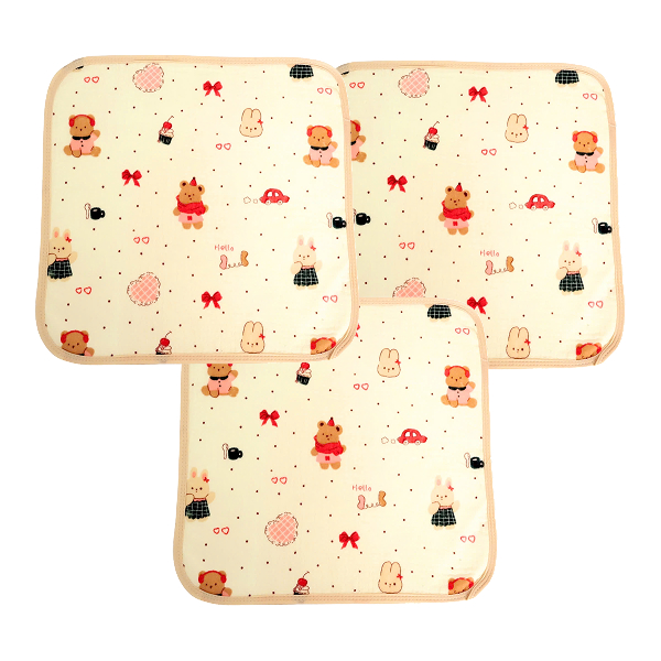 3 tấm lót chống thấm TOP KIDS - Màu ngẫu nhiên