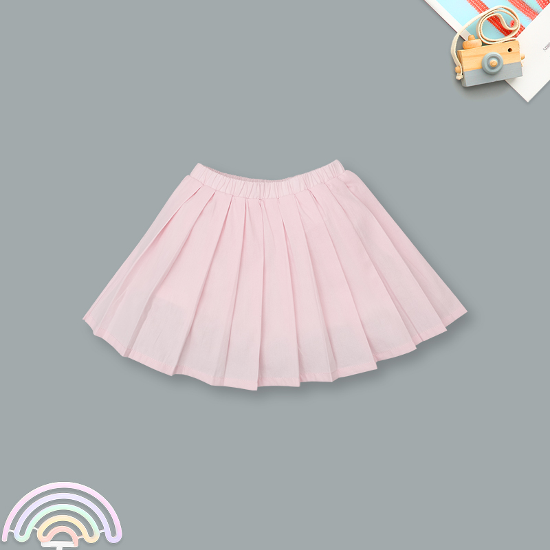 Set váy bé gái Pony Kids cổ hải quân màu hồng 23