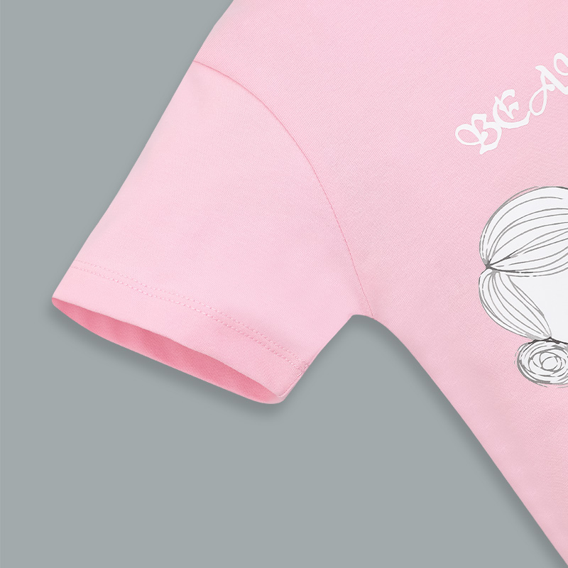 Set váy bé gái Pony Kids xẻ ren màu vàng 18