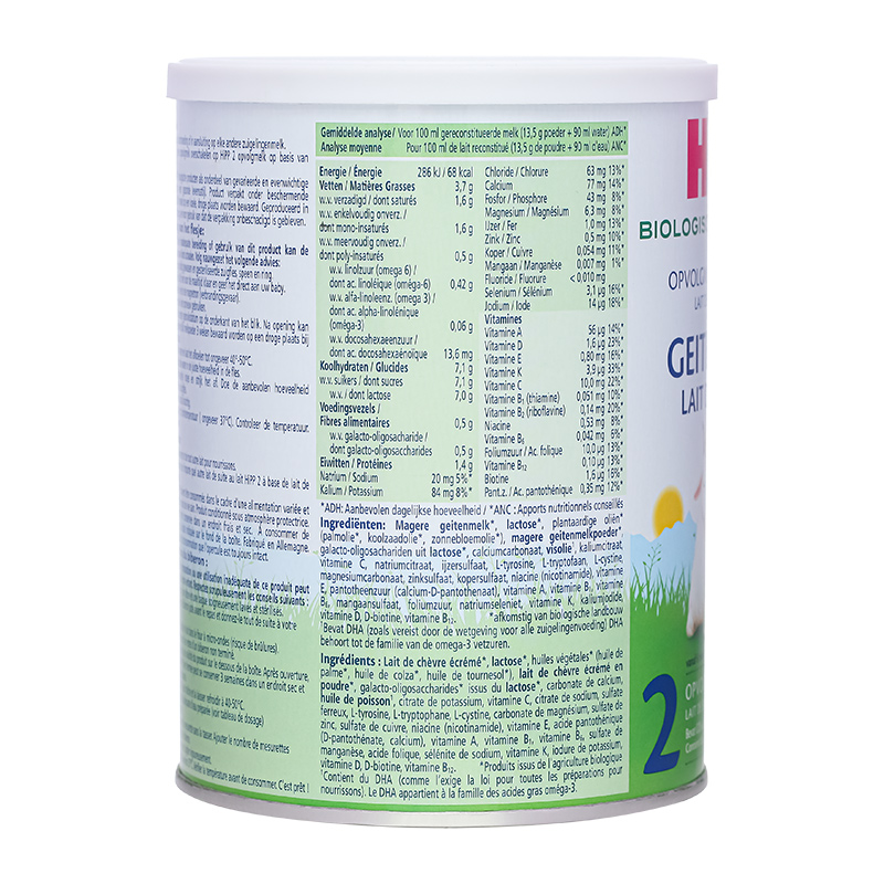 Sữa dê HiPP Organic số 2 400g (từ 6 tháng) 5